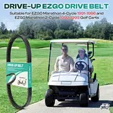 ezgo drive belt replacement​